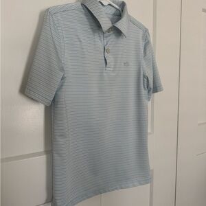 Southern Tide Youth Sky Blue Striped Polo